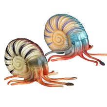 Load image into Gallery viewer, 2pcs/Set Simulation Marine Animals Snails Model Toys Ancient Creatures Children Puzzle Gift Nautilidae Conch Fish Tank Decoration
