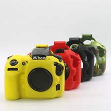 Load image into Gallery viewer, Silicone Case Cover DSLR Camera Bag for Nikon D850 Z7 Z6 Z5 D750 D3200 D3300 D3400 D3500 D5300 D5500 D5600 D7100 D7200 D7500
