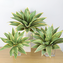 Load image into Gallery viewer, Artificial Plant Tropical Green Plant Agave Artificial Gladiolus Bunches Succulent Plant Domestic Ornaments
