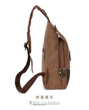 Load image into Gallery viewer, Outdoor sports small Messenger bag canvas diagonal bag
