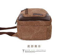 Load image into Gallery viewer, Outdoor sports small Messenger bag canvas diagonal bag
