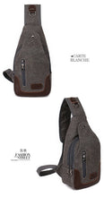 Load image into Gallery viewer, Outdoor sports small Messenger bag canvas diagonal bag
