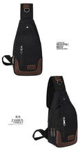 Load image into Gallery viewer, Outdoor sports small Messenger bag canvas diagonal bag
