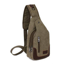 Load image into Gallery viewer, Outdoor sports small Messenger bag canvas diagonal bag
