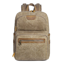 Load image into Gallery viewer, Men's Shoulder Retro Canvas Casual Travel Backpack
