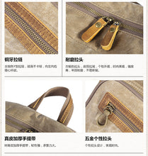 Load image into Gallery viewer, Men's Shoulder Retro Canvas Casual Travel Backpack
