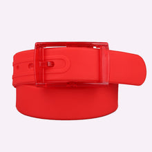 Load image into Gallery viewer, Unisex Belt Plastic Buckle Candy Color Metal-Free Fragrant Belt
