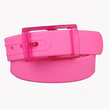 Load image into Gallery viewer, Unisex Belt Plastic Buckle Candy Color Metal-Free Fragrant Belt
