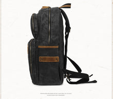 Load image into Gallery viewer, Men's Shoulder Retro Canvas Casual Travel Backpack
