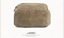 Load image into Gallery viewer, Men's Shoulder Retro Canvas Casual Travel Backpack
