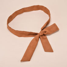 Load image into Gallery viewer, Women's Suede All-Match Ribbon with Skirt Knotted Women Belt Bag

