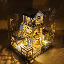 Load image into Gallery viewer, DIY House Wooden Model Educational Toys Children Gift

