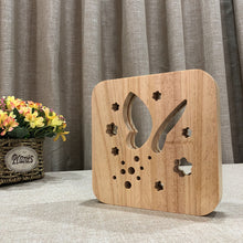 Load image into Gallery viewer, Butterfly Creative Table Lamp Carved Wooden Animals Small Night Lamp Gift Lamp

