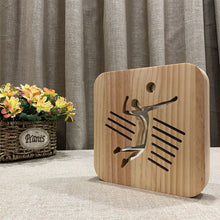 Load image into Gallery viewer, Sports Volleyball Wooden Lamp Crafts Decoration Small Night Lamp Gift Bedroom Light
