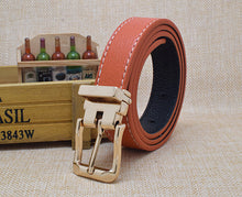 Load image into Gallery viewer, All-Matching Pin Buckle Belt Boy Middle and Big Children Performance Suit Suit Pant Belt
