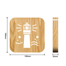 Load image into Gallery viewer, Bedroom Light Lighthouse Shape LED Light 3D Small Night Lamp Creative Furnishings Decoration
