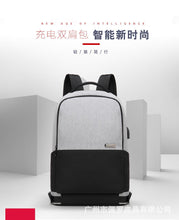 Load image into Gallery viewer, Men's outdoor business waterproof and wear-resistant computer backpack
