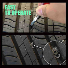 Load image into Gallery viewer, 8Pcs Tire Repair Nail Self-Tapping Screw Plastic Nail Soft Rubber Screw Suitable For Car Motorcycle Tire Puncture Repair
