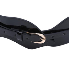 Load image into Gallery viewer, Women Fashion Belts Waist Oblique Buckle Wide Band Cross Body Cummerbund Belt
