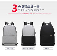 Load image into Gallery viewer, Men's outdoor business waterproof and wear-resistant computer backpack
