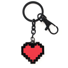 Load image into Gallery viewer, Red Soul Heart Shaped Love Pendant Necklace Undertale 3D Keychain Pendant
