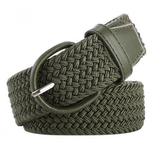 Load image into Gallery viewer, Belt Elastic Belt Canvas for Both Male and Female Pin Buckle Casual All-Match
