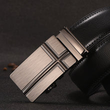 Load image into Gallery viewer, Automatic Leather Buckle Belt Leisure Business Jaguar Pants Belt
