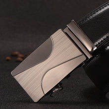 Load image into Gallery viewer, Automatic Leather Buckle Belt Leisure Business Jaguar Pants Belt
