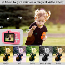 Load image into Gallery viewer, Kids Camera HD Digital Camcorder, Christmas Pink Birthday Gift for Girls
