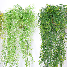 Load image into Gallery viewer, Artificial Wall-Mounted Rattan Wall Decoration Plastic Vine Fake Green Plant
