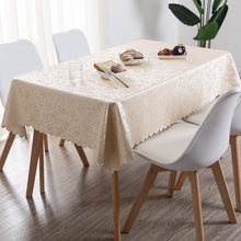 Load image into Gallery viewer, Waterproof Tablecloth Oil-Proof Household Dining Table Suitable Cloth Rectangular Dining Table
