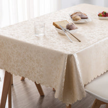 Load image into Gallery viewer, Waterproof Tablecloth Oil-Proof Household Dining Table Suitable Cloth Rectangular Dining Table
