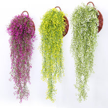 Load image into Gallery viewer, Artificial Wall-Mounted Rattan Wall Decoration Plastic Vine Fake Green Plant
