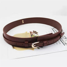 Load image into Gallery viewer, Women's Suit Waistband Coat Sweater Dress Waistband Wide Waist Belt
