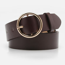 Load image into Gallery viewer, Women's Belt round Buckle Casual Simple All-Match Women's Jeans Accessories Belt Women's
