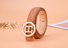 Load image into Gallery viewer, Children's Belt Personality Men's and Women's Belts Boys Gentleman Decorative Belt
