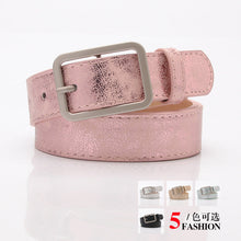 Load image into Gallery viewer, Korean Style Alloy Buckle Belt Jeans Decoration Pant Belt Student
