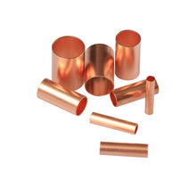 Load image into Gallery viewer, 970pcs Copper Connecting Pipe Wire Joint Small Copper Tube Terminal Cable Lug Bootlace Ferrule Kit With Heat Shrink Tube Plier
