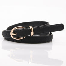 Load image into Gallery viewer, Leather Decorative Thin Belt Trendy Versatile Student Pant Belt Casual Jeans
