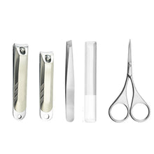 Load image into Gallery viewer, RAUSCH Manicure Implement Manicure Set 7-Piece Stainless Steel Nail Clippers Set
