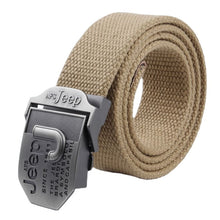 Load image into Gallery viewer, Buckle Casual Weaving Belt Battlefield Canvas Belt Trendy Thickening plus Thick Pants Belt
