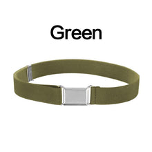 Load image into Gallery viewer, 1PC Accessory Waistband Alloy Buckle Adjustable Canvas Belt Elastic Clothing Casual Outdoors
