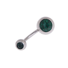 Load image into Gallery viewer, 10Pcs Belly Button Rings Crystal Surgical Steel Body Jewelry Belly Piercing Sex Real Navel Rings Piercing
