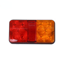 Load image into Gallery viewer, 2PCS 12V 24V 10 LED Tail Light Taillight Turn Signal Indicator Stop Lamp Rear Brake Light for Car Truck Trailer Caravan

