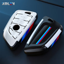 Load image into Gallery viewer, ABS Carbon Fiber Car Remote Key Case Cover Shell For BMW X1 X3 X5 X6 X7 G20 G30 G01 G02 G05 G11 G32 1 3 5 7 Series Accessories
