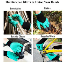 Load image into Gallery viewer, ABS Plastic Garden Gardening Gloves Digging Planting 4 Claws Garden Working Accessories Hot Selling New For Digging Planting
