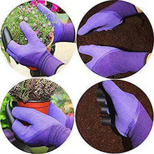Load image into Gallery viewer, ABS Plastic Garden Gardening Gloves Digging Planting 4 Claws Garden Working Accessories Hot Selling New For Digging Planting
