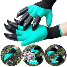 Load image into Gallery viewer, ABS Plastic Garden Gardening Gloves Digging Planting 4 Claws Garden Working Accessories Hot Selling New For Digging Planting
