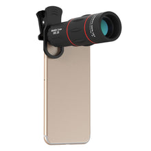Load image into Gallery viewer, APEXEL 18X Telescope Zoom lens Monocular Mobile Phone camera Lens for iPhone Samsung Smartphones for Camping hunting Sports
