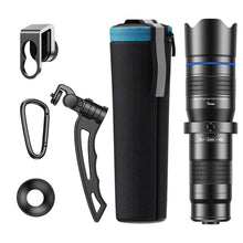Load image into Gallery viewer, APEXEL 60x Super Telephoto Zoom Phone Lens 36X 28X Powerful Monocular Metal Telescope Mobile telephoto lens for camping Tourism
